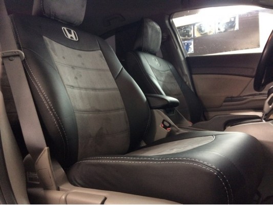 Авточехлы на Honda Civic 9 4D Авточехлы на Honda Civic 9 4D