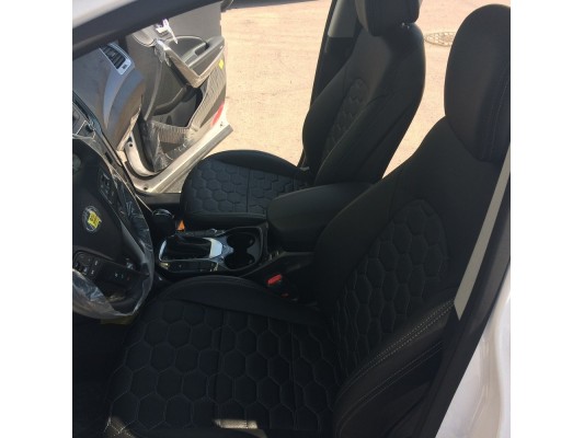 Каркасные авточехлы на Hyundai Santa Fe 3 Каркасные авточехлы на Hyundai Santa Fe 3