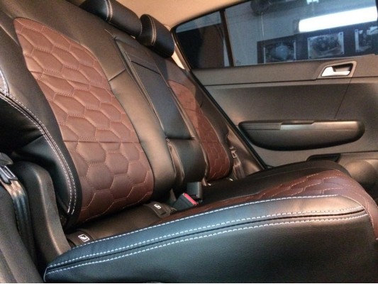 Каркасные авточехлы на KIA Sportage 4 Каркасные авточехлы на KIA Sportage 4